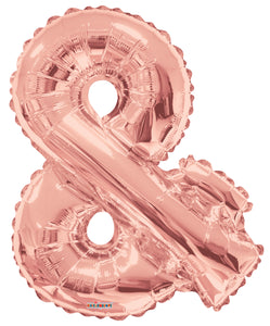 Rose Gold Foil Letters (A to Z) - 34 in.