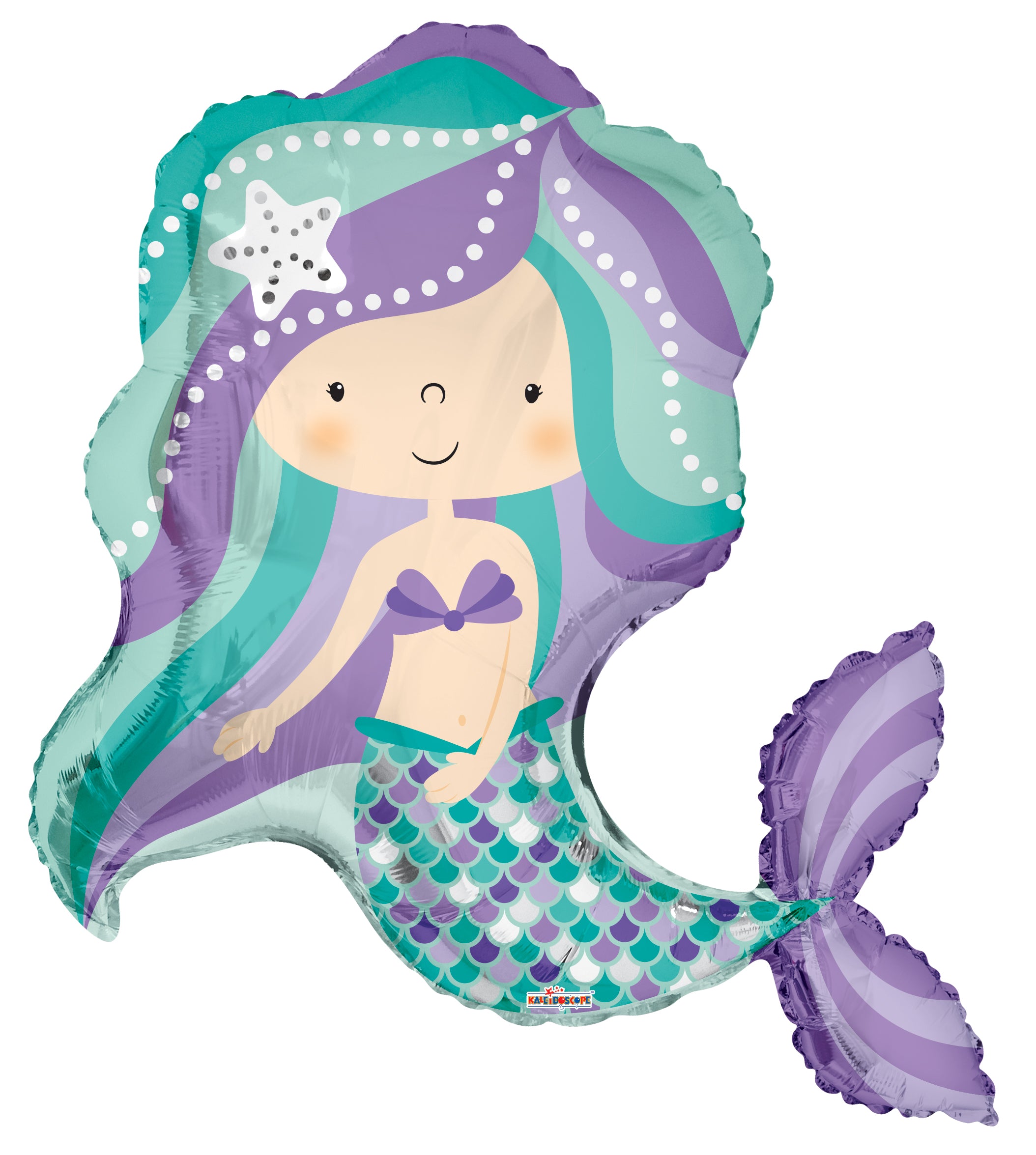 Mermaid Shape Foil Balloon 36 in.