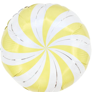 Yellow Candy Mint Foil Balloon - 16 in.