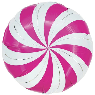 Fuchsia Candy Mint Foil Balloon - 16 in.