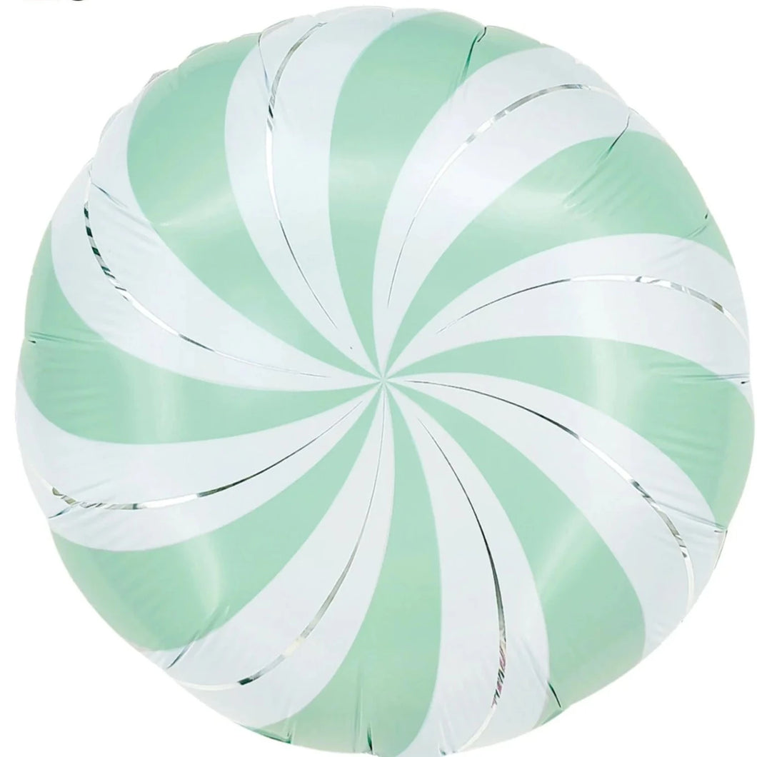 Mint Green Candy Mint Foil Balloon - 16 in.