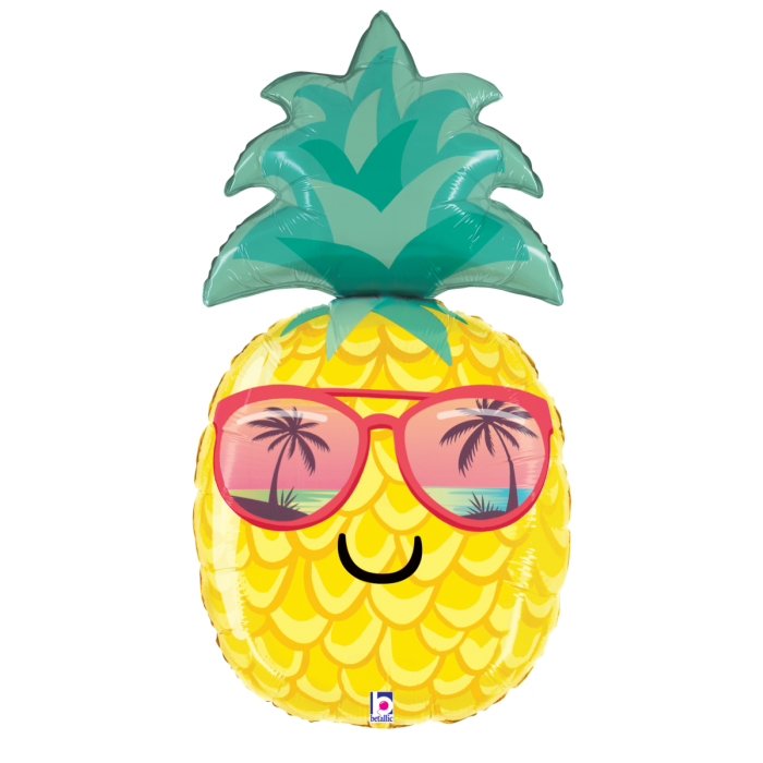 Summer Pineapple Shape Foil Balloon 37 in.