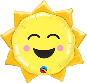 Sunny Smile Foil Balloon 35 in.