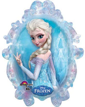 Load image into Gallery viewer, Frozen Anna and Elsa Foil Balloon 31 in.