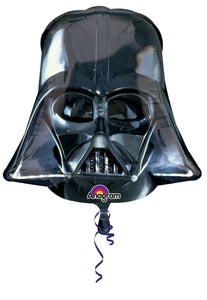 Darth Vader Helmet Foil Balloon 25 in.