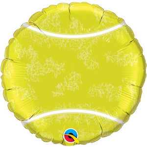 Tennis Ball Foil Balloon 18 in.