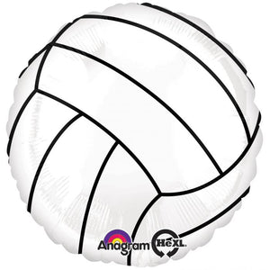 Volleyball Foil Balloon 18 in.