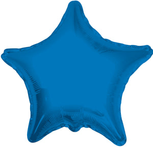 Star Shaped Foil Balloons - 4 in. (5 Pack)