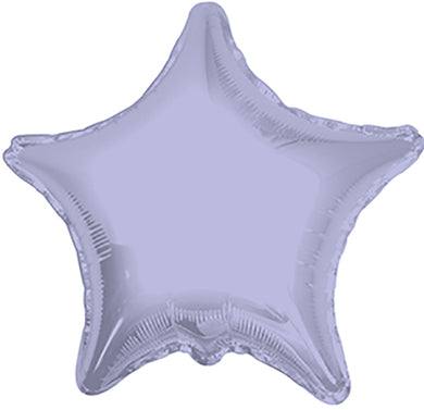 Star Shaped Foil Balloons - 9 in. (3 Pack) Lilac