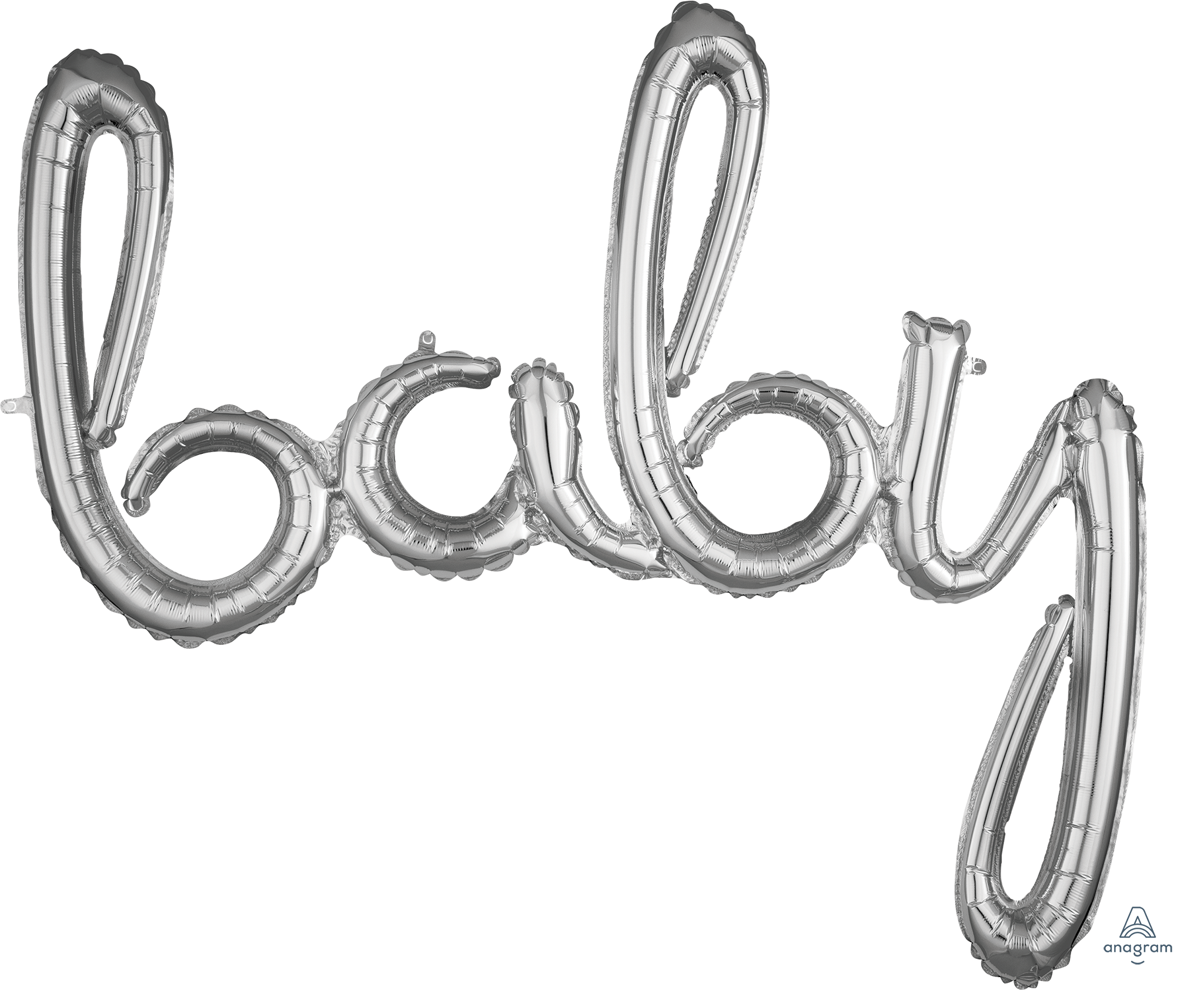 Lámina con texto en inglés "Baby" (elige color) - 39 pulgadas