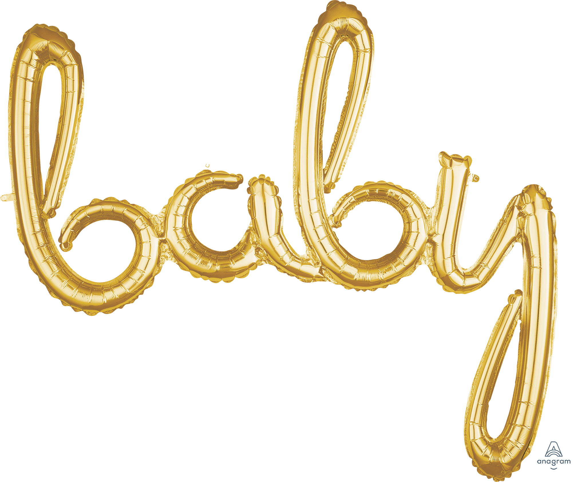 "Baby" Script Foil (Choose Color) - 39 in.