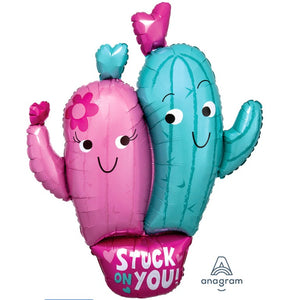 Stuck On You Foil Balloon - 36 in.