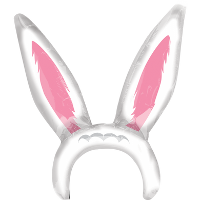 Bunny Ears Shape Foil Balloon 25 in.