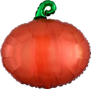 Fall Pumpkin Shape Foil Balloon 18 in.
