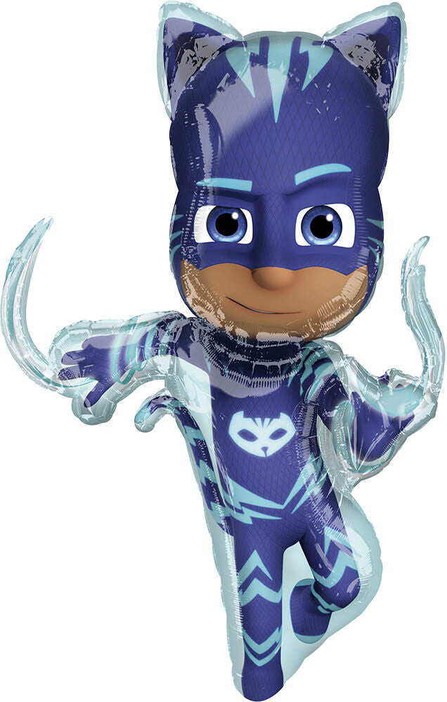 Globo de aluminio con forma de Catboy de PJ Masks de 37 pulgadas