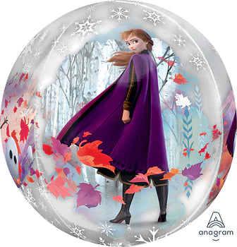 Globo Orbz de Disney Frozen 2 de 15 pulgadas.