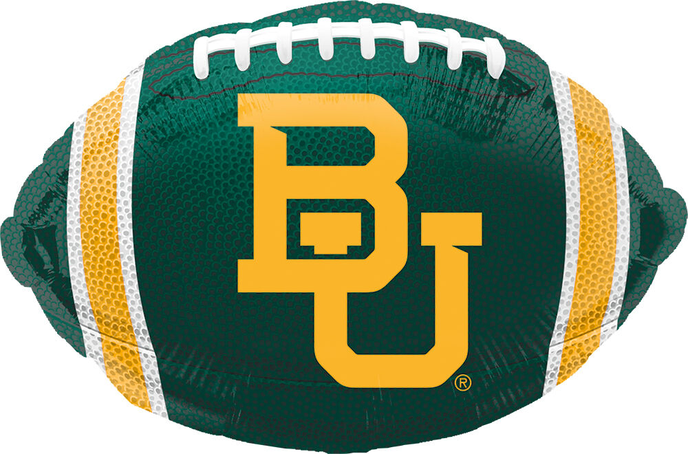 Baylor Football Foil Balloon 18 in.