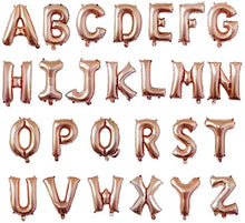 Load image into Gallery viewer, Rose Gold Foil Letters (A to Z) - 34 in.