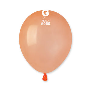 Solid Balloon Peach #060 - 5 in.