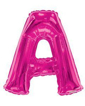 Load image into Gallery viewer, Hot Pink Foil Letters (A to Z) - 14 in.