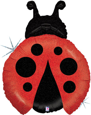 Red Ladybug Foil Balloon 27 in.