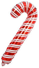 Load image into Gallery viewer, Candy Cane Foil Balloon (Choose Size)