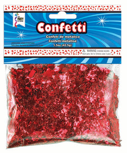 Metallic Confetti Crumbs - Red