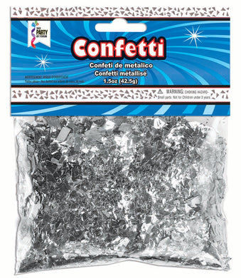 Metallic Confetti Crumbs - Silver