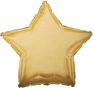 Star Shaped Foil Balloons - 18 in. (Choose Color)