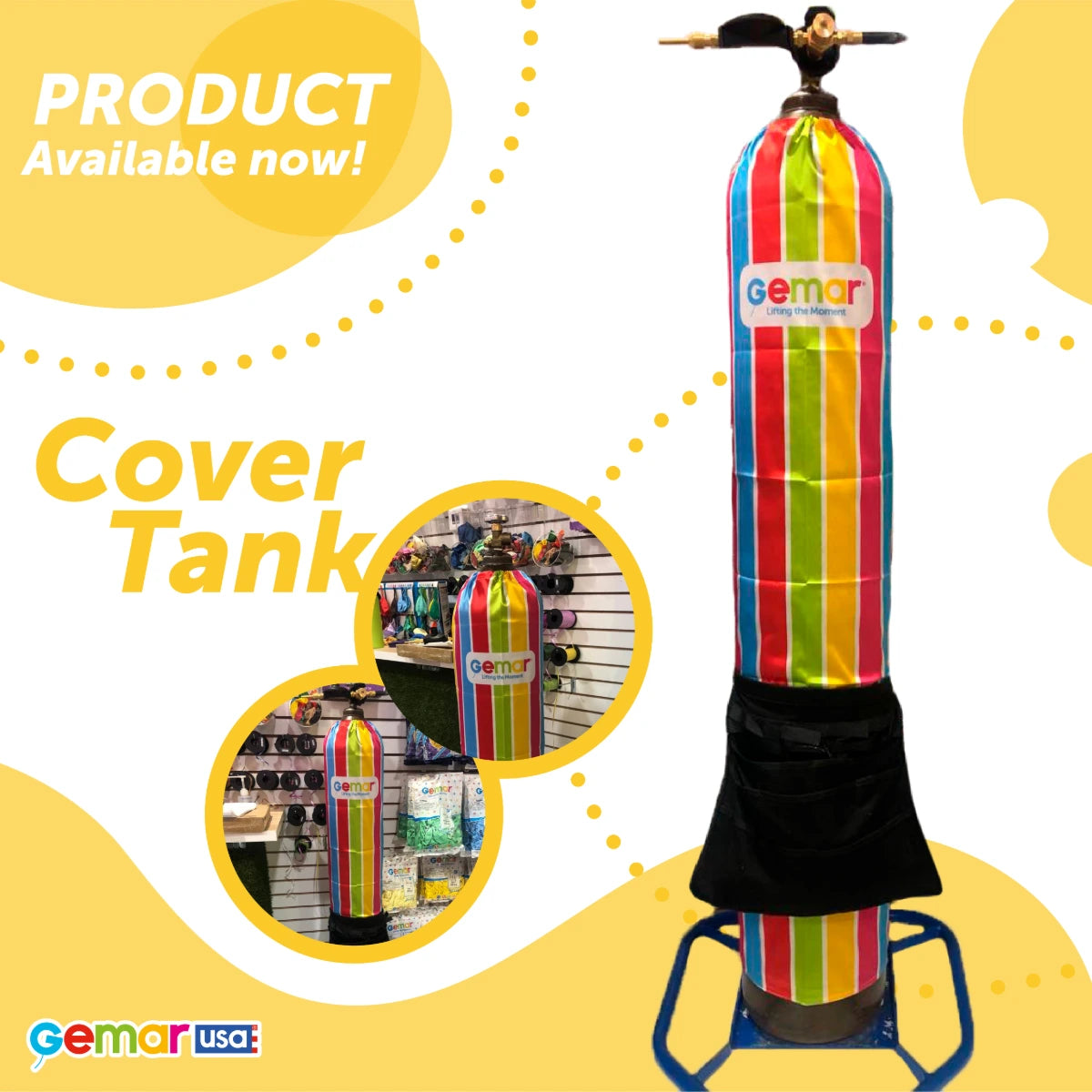 Helium Tank Cover - Gemar