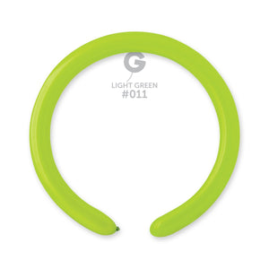 Solid Balloon Light Green #011 - 2in.