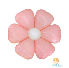 Load image into Gallery viewer, Daisy Flower Shape Non-Foil Balloon - Light pink