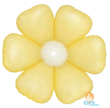 Load image into Gallery viewer, Daisy Flower Shape Non-Foil Balloon - Light Yellow