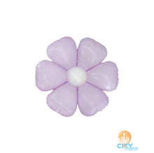 Load image into Gallery viewer, Daisy Flower Shape Non-Foil Balloon - Lilac