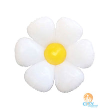 Load image into Gallery viewer, Daisy Flower Shape Non-Foil Balloon - White