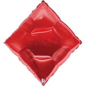 Casino Diamond Shape Foil Balloon 35 in.