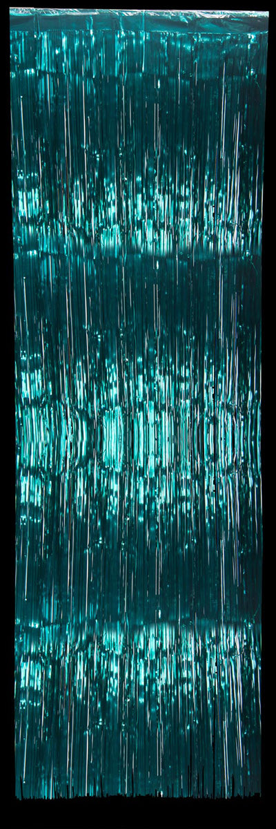 Sparkle Fringe Curtain - 3' x 8' Teal