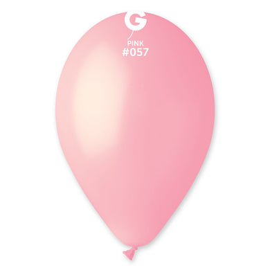 Solid Balloon Pink #057 - 12 in.