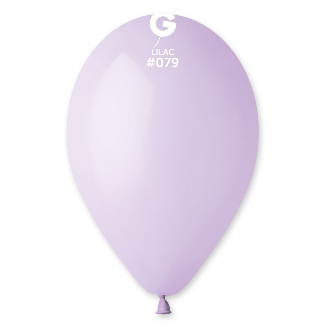 Solid Balloon Lilac #079 - 12 in.