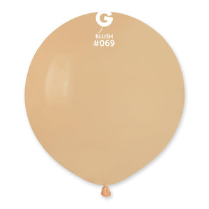 Solid Balloon Blush #069 - 19 in.