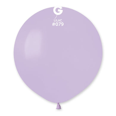 Solid Balloon Lilac #079 - 19 in.