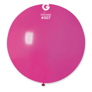 Solid Balloon Fuchsia #007 - 31 in. (x1)