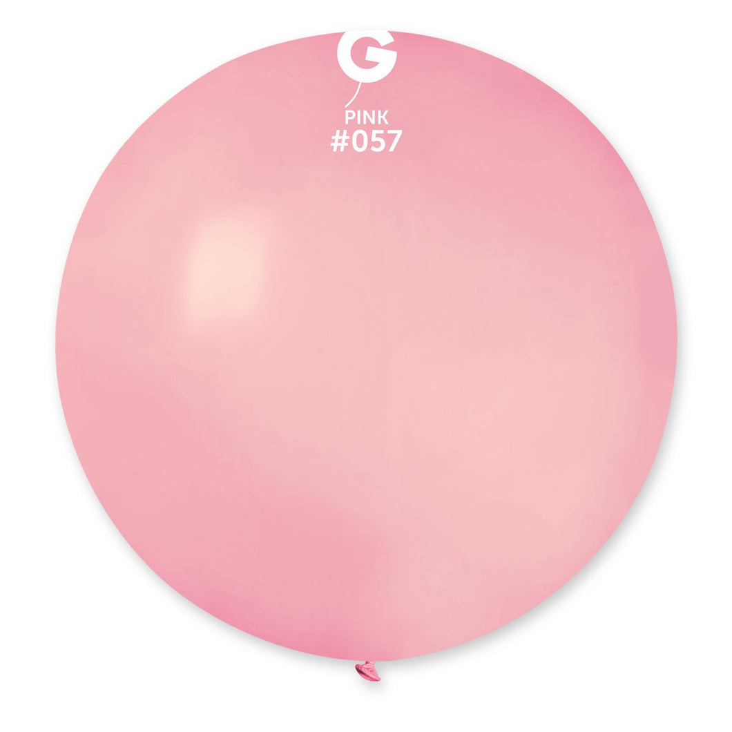Solid Balloon Pink #057 - 31 in. (x1)