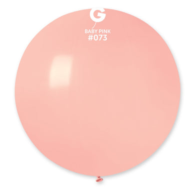 Solid Balloon Baby Pink #073 - 31 in. (x1)