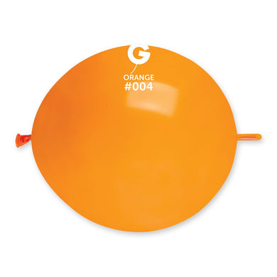 Solid Balloon Orange G-Link #004 - 13 in.