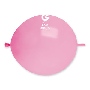 Solid Balloon Rose G-Link #006 - 13 in.