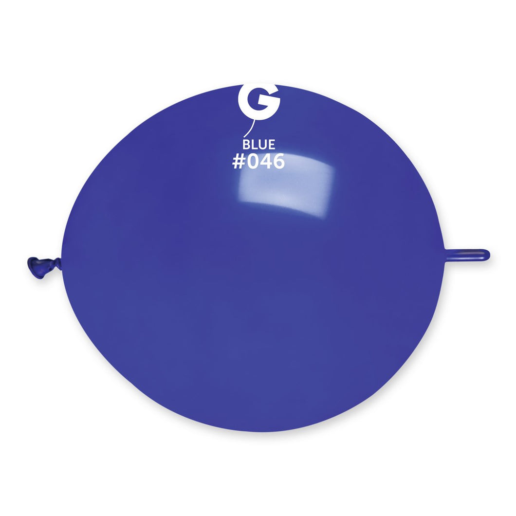 Solid Balloon Blue #046 G-Link #046 - 13 in.