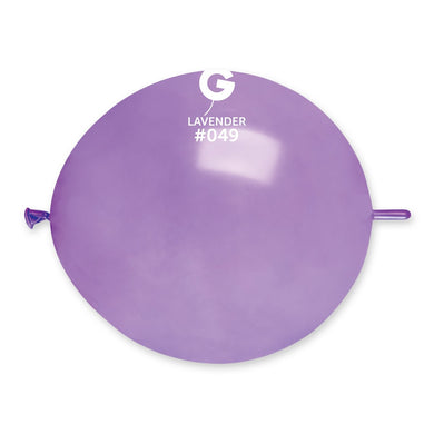 Solid Balloon Lavender G-Link #049 - 13 in.