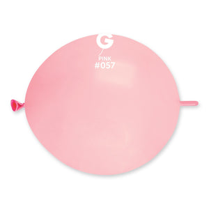 Solid Balloon Pink G-Link #057 - 13 in.