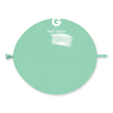 Solid Balloon Mint Green G-Link #077 - 13 in.